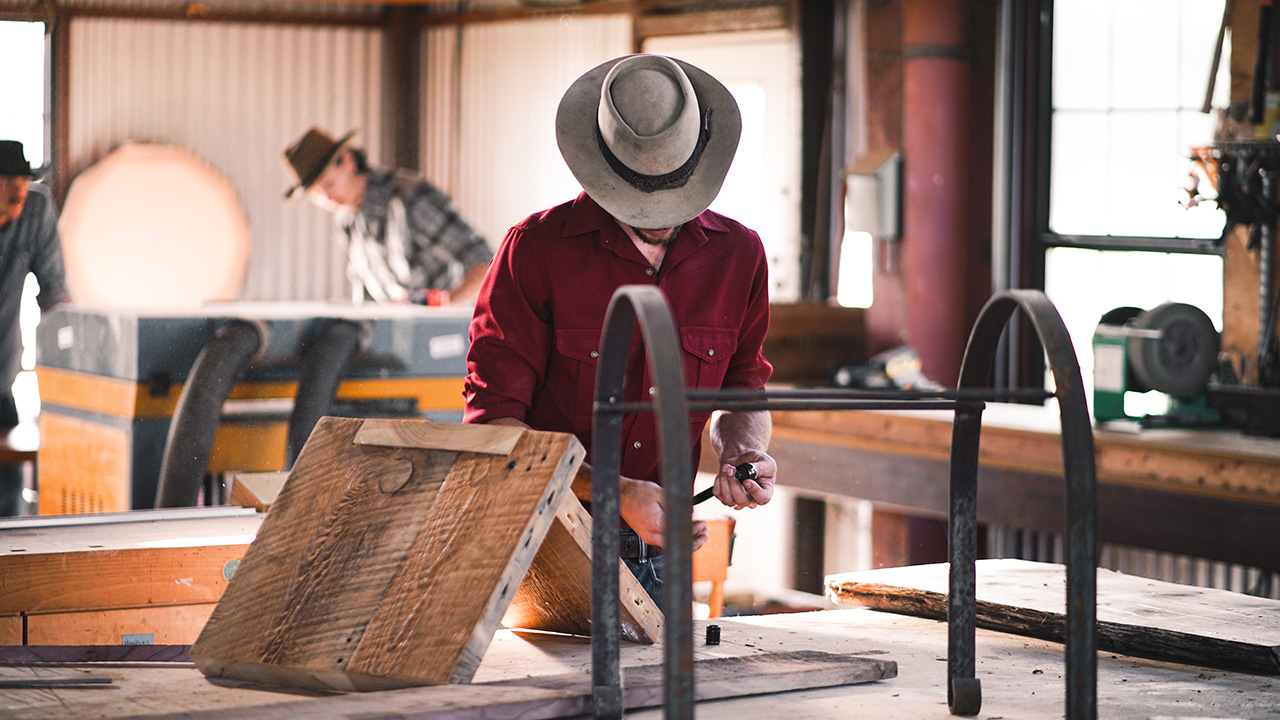 working with tools