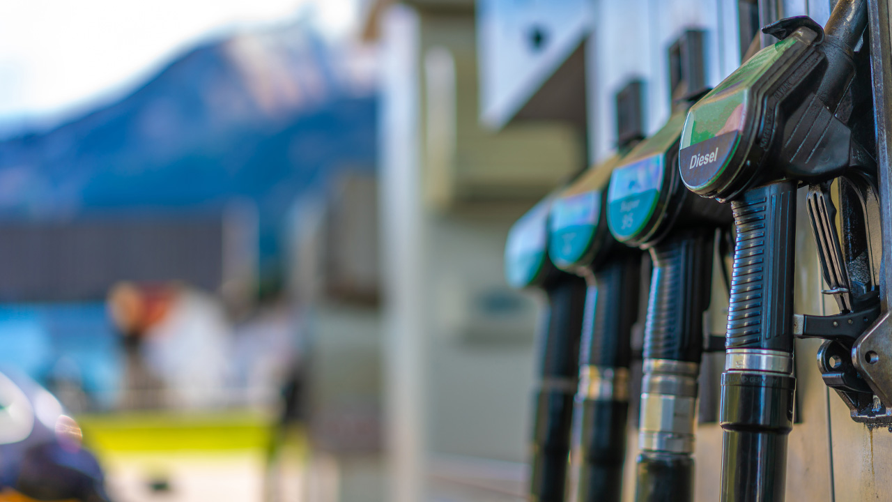 gas station