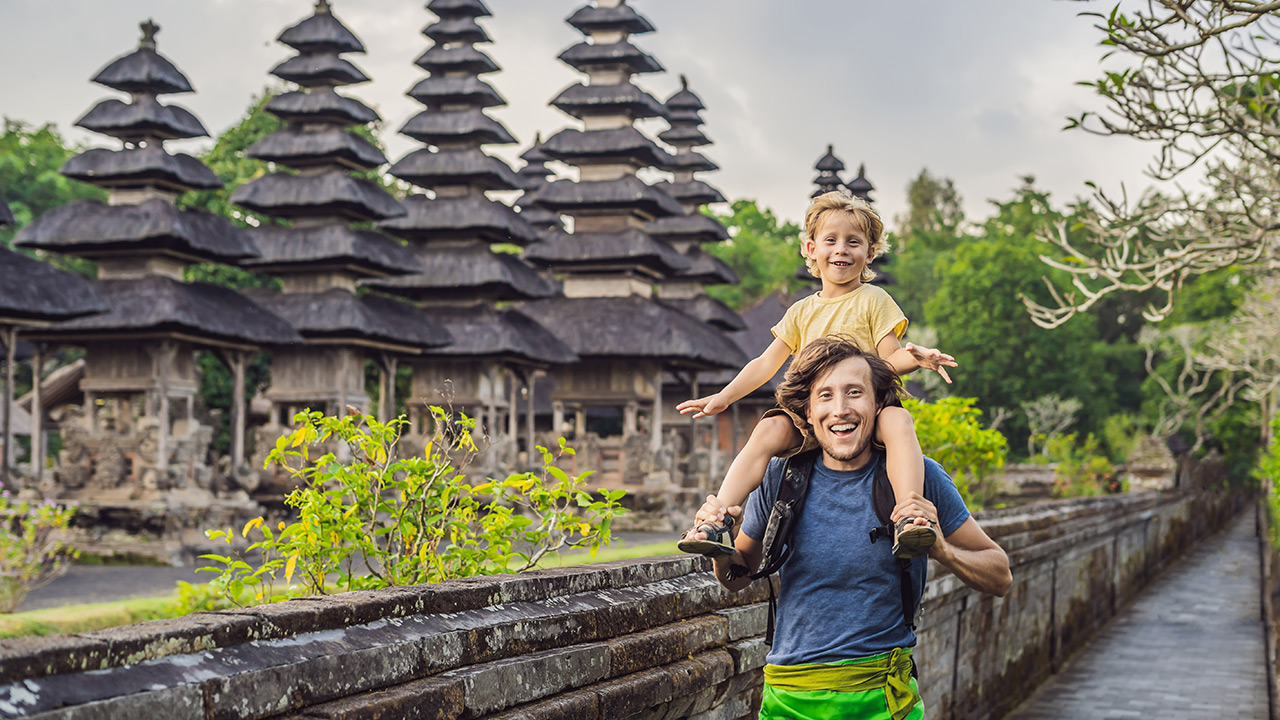 father and son vacation