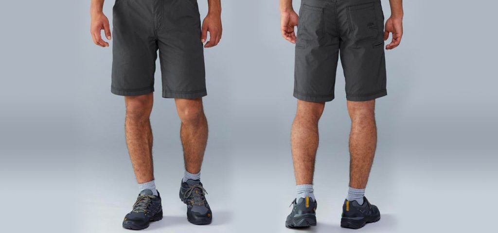 KUHL's Free Radikl Shorts with a 10" inseam