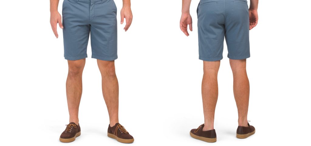 Blake Spatton Shorts Blue Grey