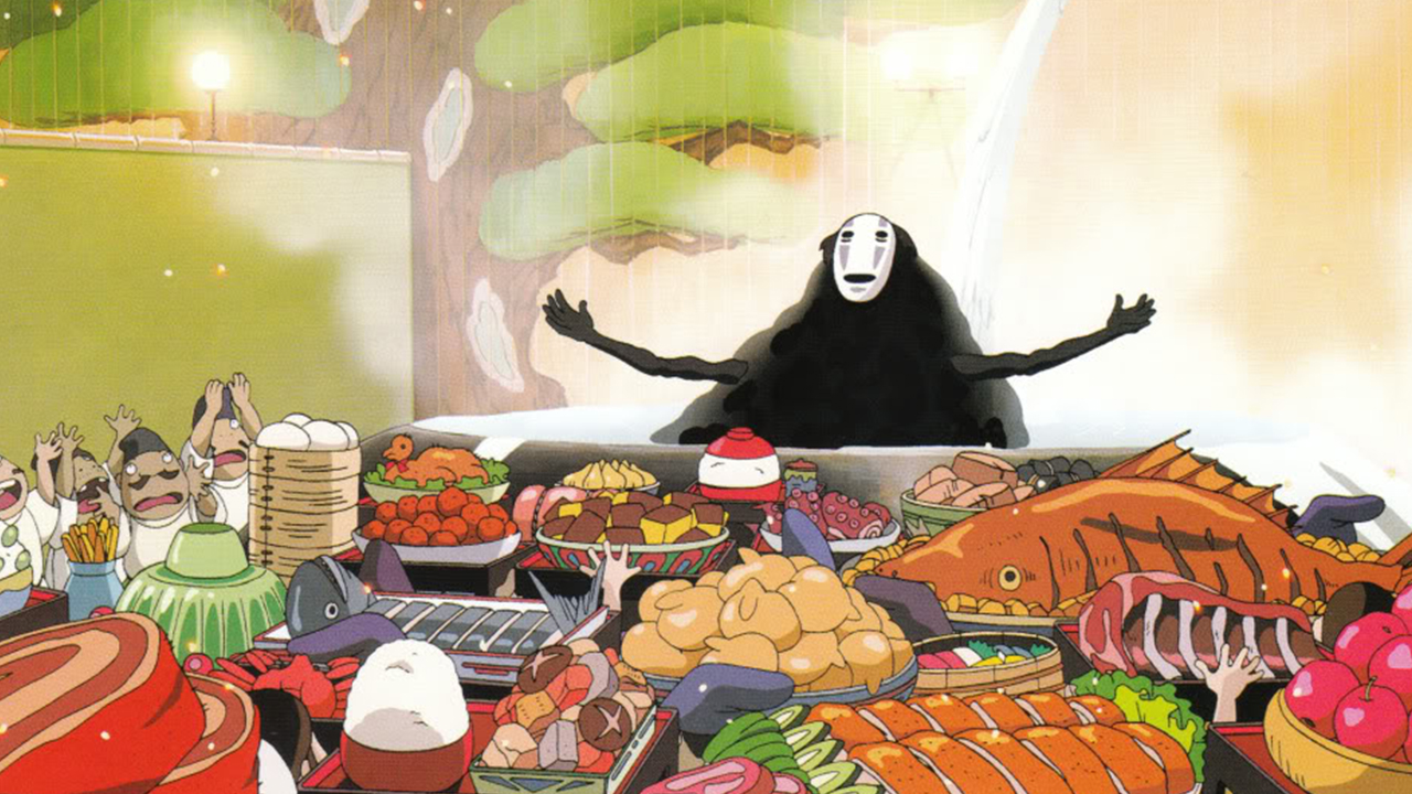 Spirited Away No Face eating