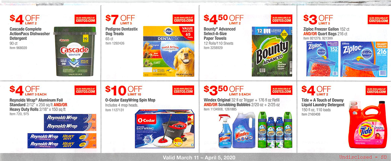 17+ Costco Coupon Book March 2020 Background