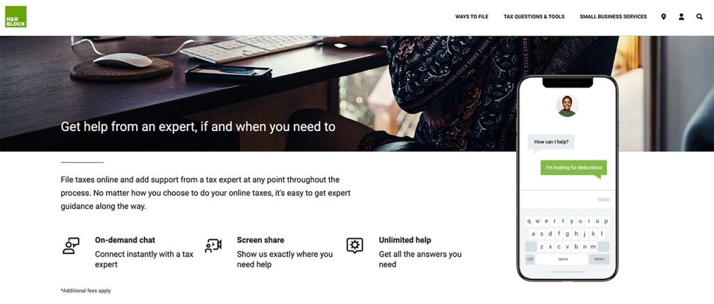 h&r block website