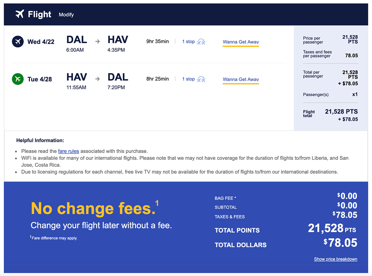 southwest screenshot