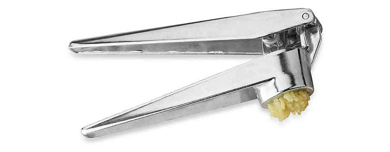 garlic-press-on-white-background