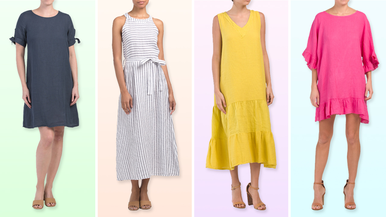 best linen dresses