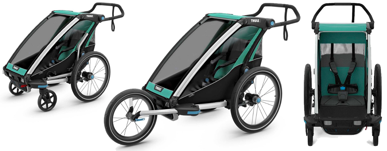rei chariot bike trailer