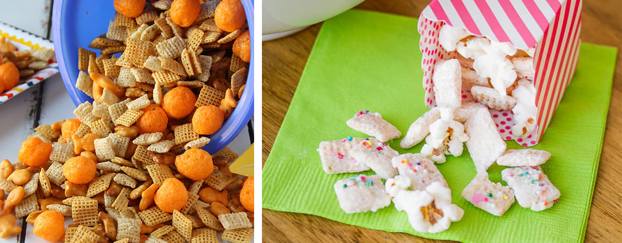 chex mis classic snack variations for summer