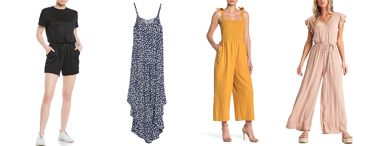 dillards yellow jumpsuit