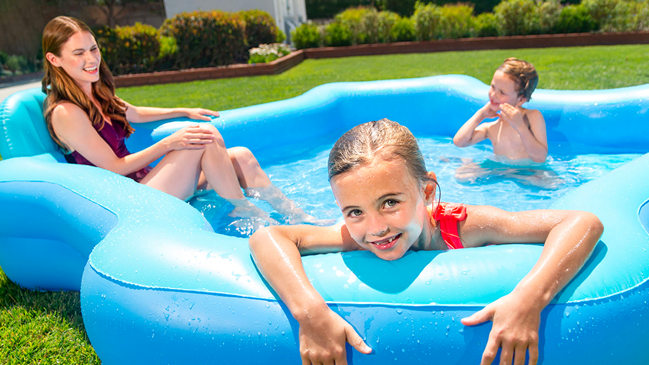 large inflatable pool animals