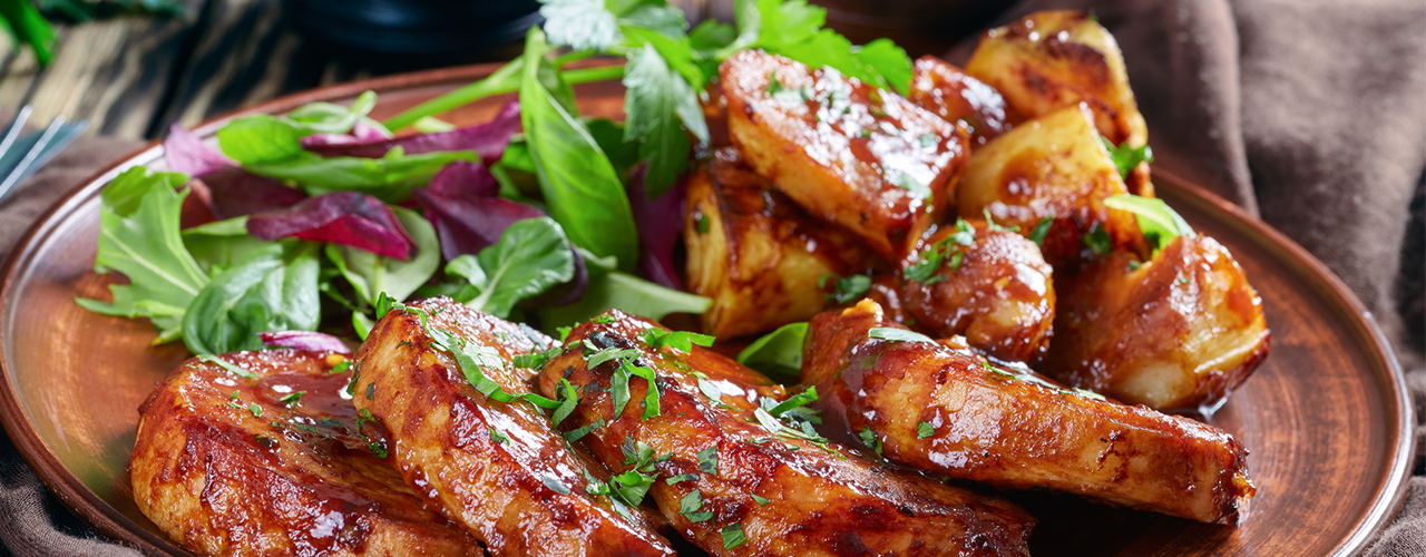 iStock-Fruit-glazed Pork Chops