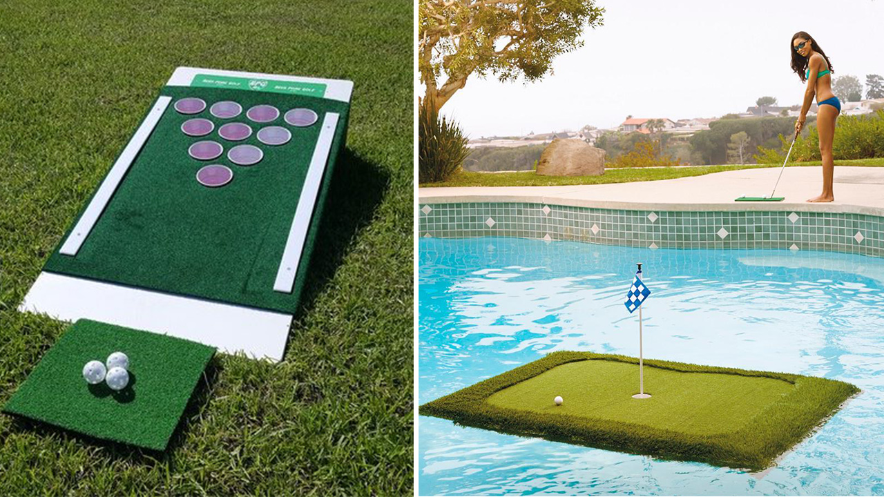 golf games for golf lovers including a floating green