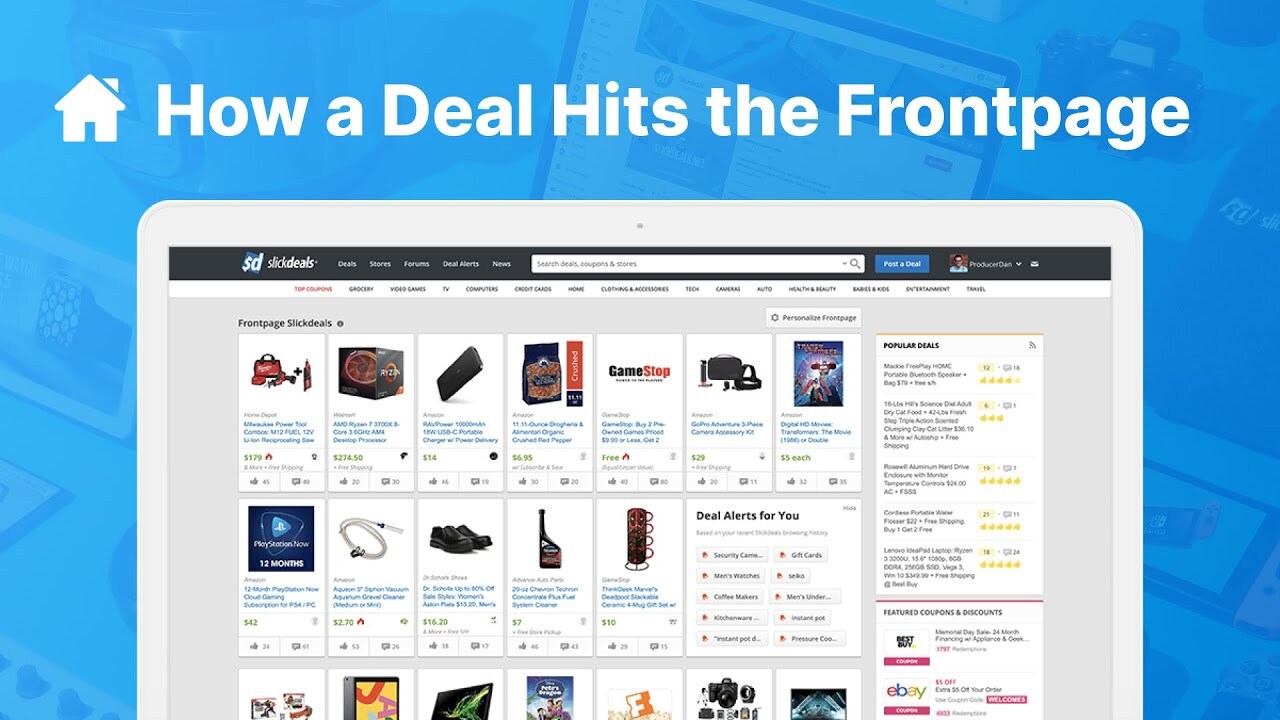 How A Deal Makes It To The Frontpage Slickdeals