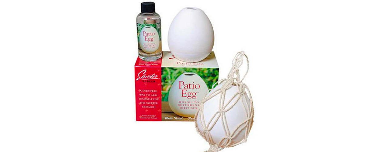 2 inbody Skeeter Screen Patio Egg Diffuser
