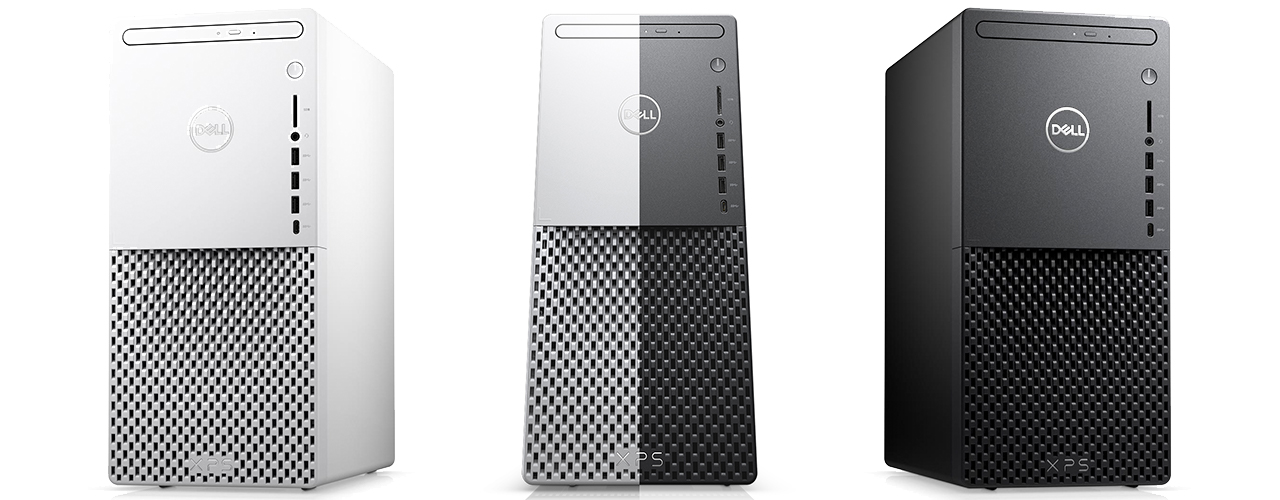 dell XPS Desktop inbody black 2020 white