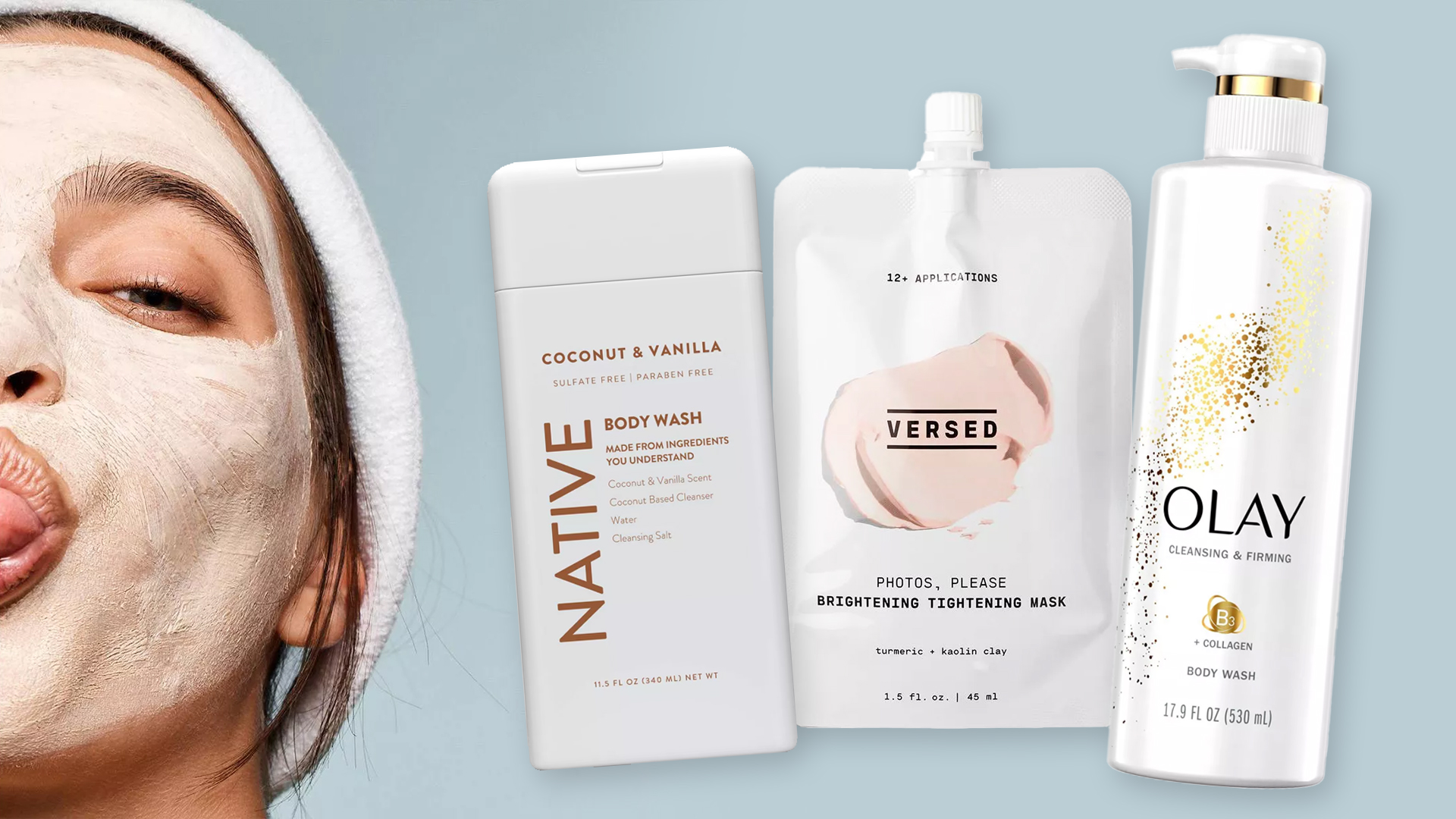 Versed Photos Please Brightening Tightening Face Mask and other products