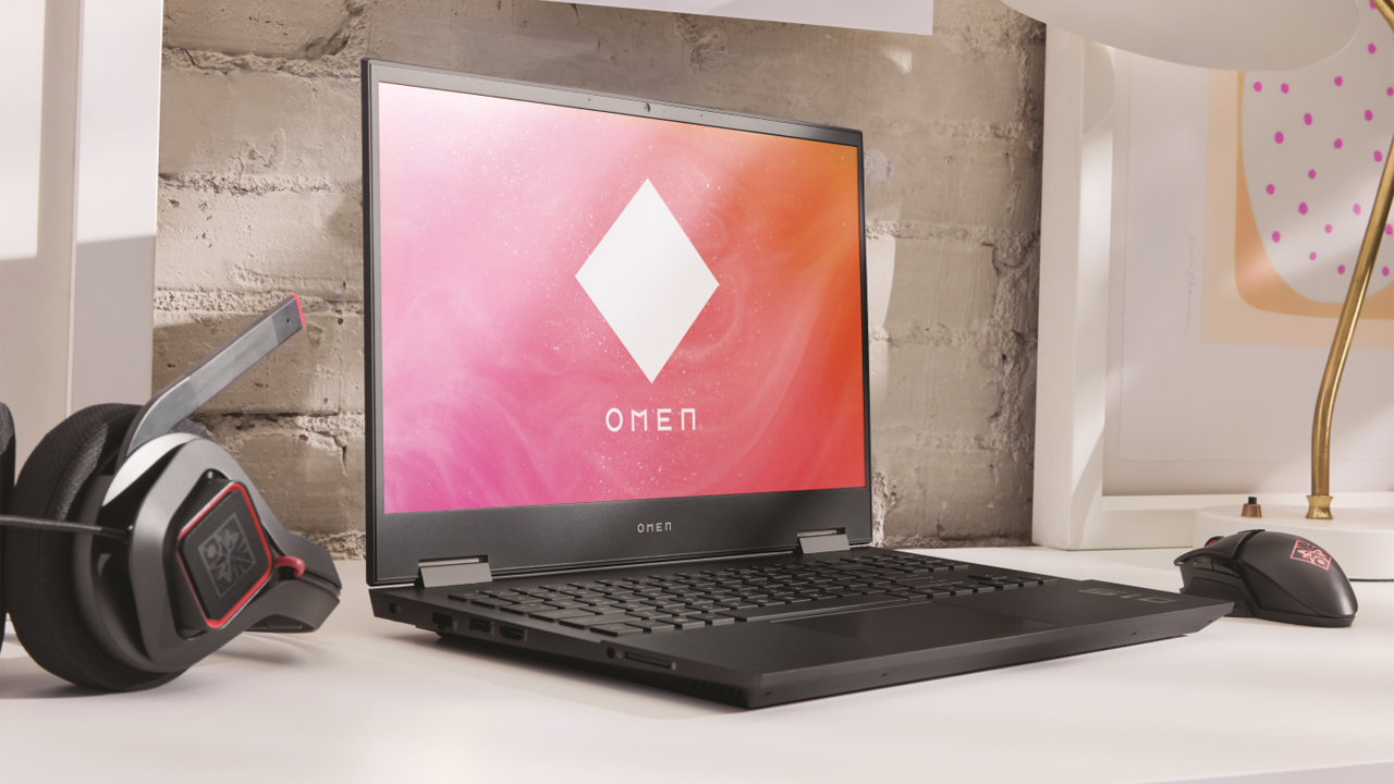 hp omen laptop front view hero image
