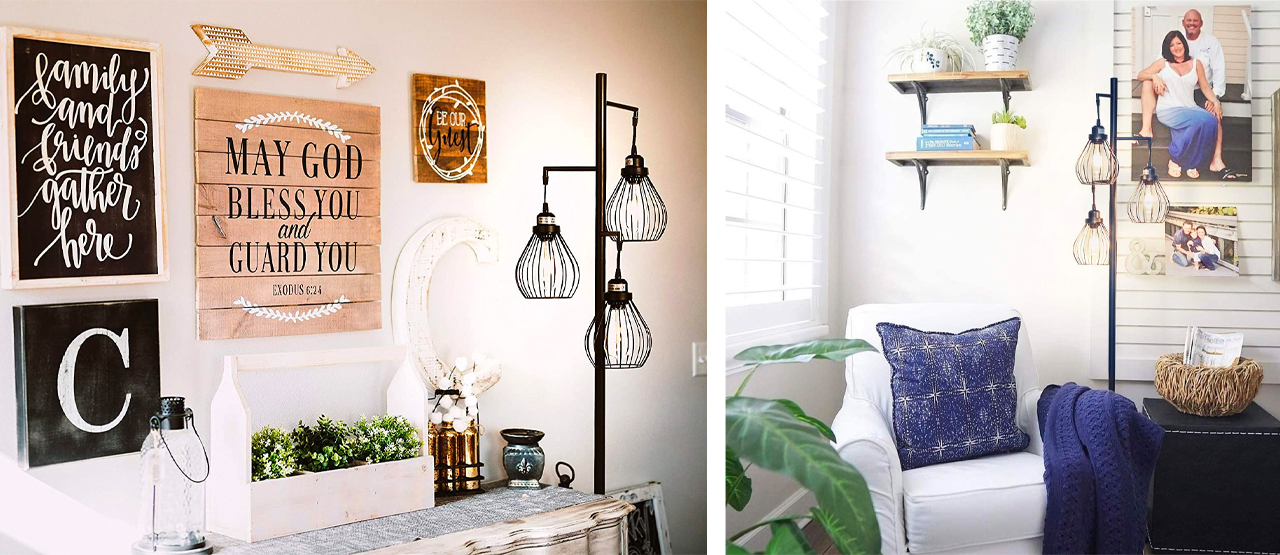 inbody Brightech Teardrop Floor Lamp