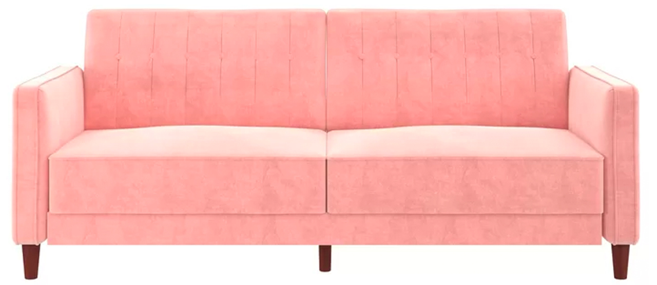 inbody Nia Velvet 815 Square Arm Sleeper_
