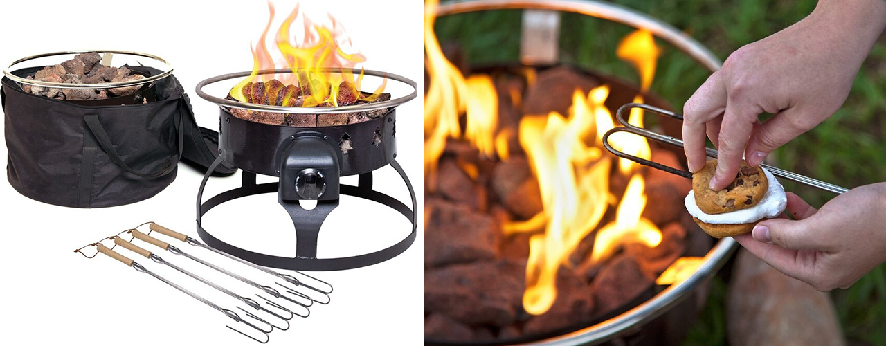 camp chef redwood propane fire pit
