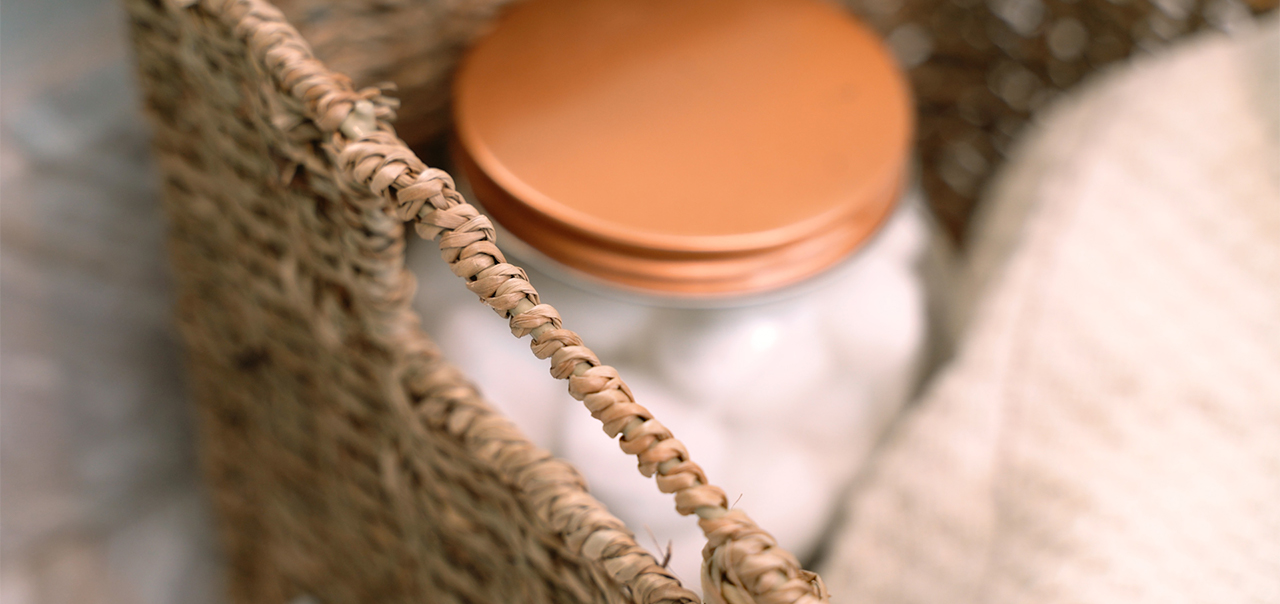 Storageworks Bathroom Transformation Wicker Baskets
