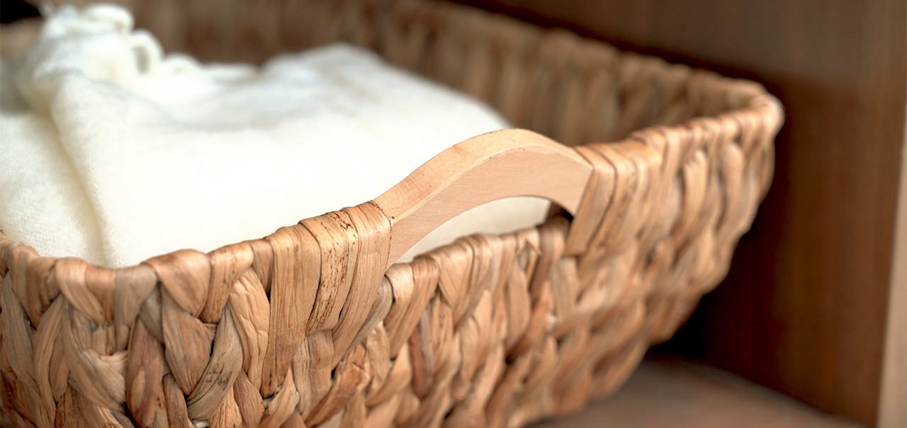 Storageworks Bathroom Transformation Wicker Baskets