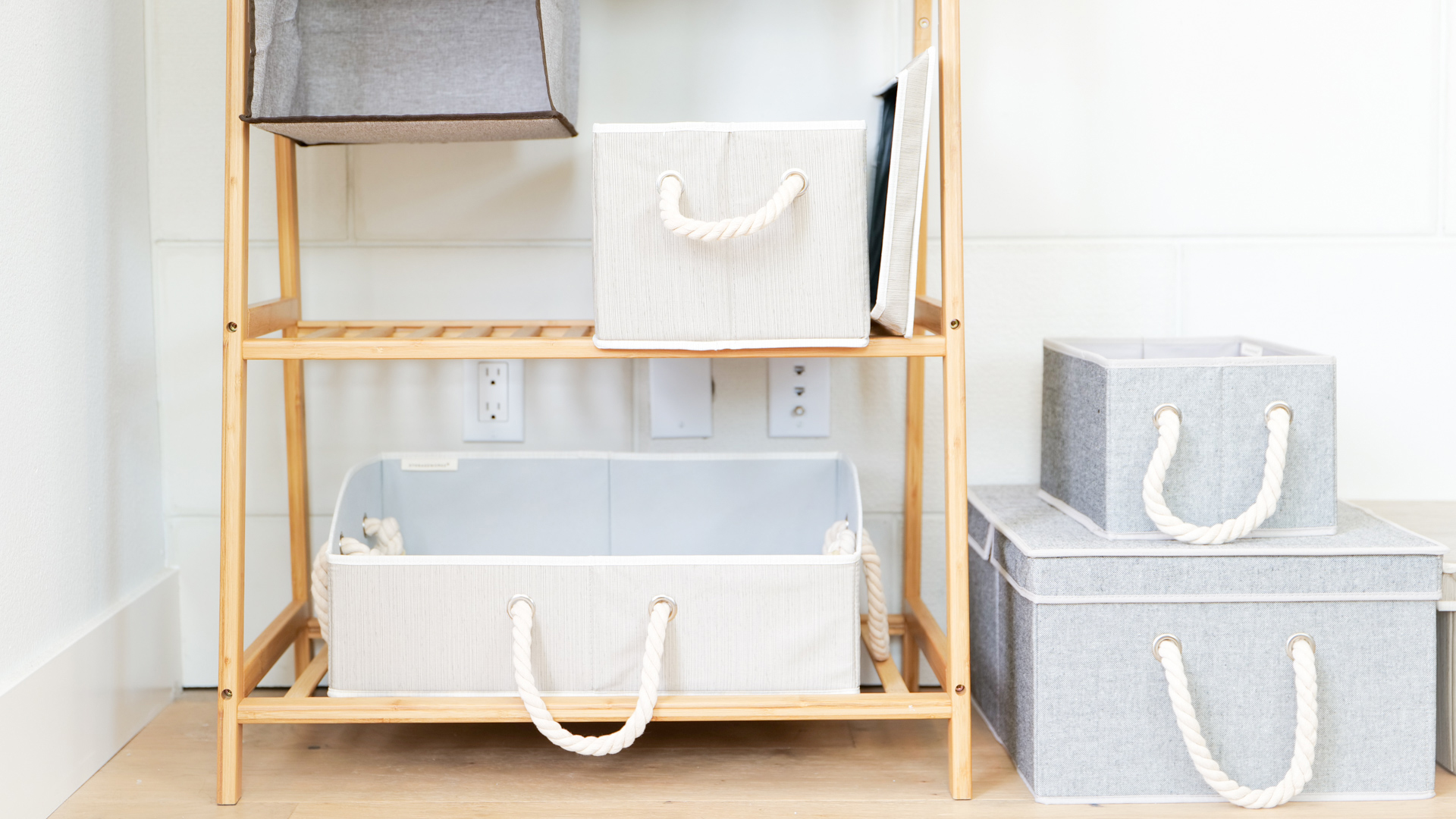 Storageworks Closet Transformation Fabric Baskets