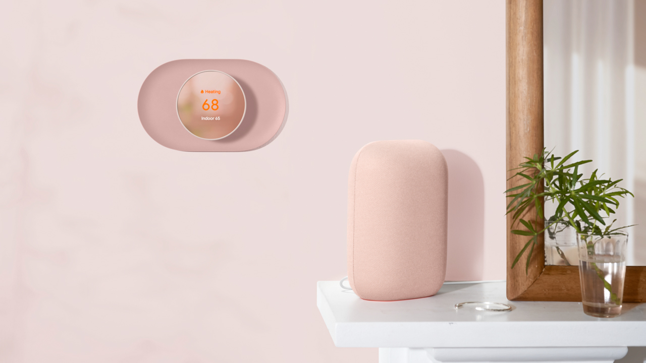 Nest Thermostat in Sand color