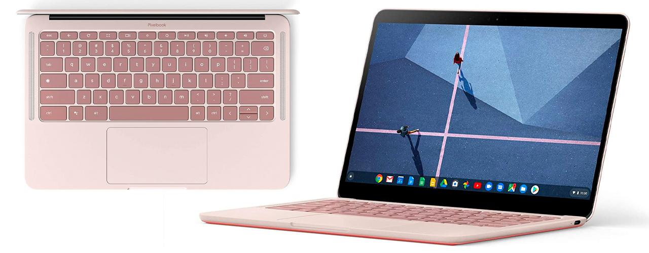 inbody Google Pixelbook Go pink