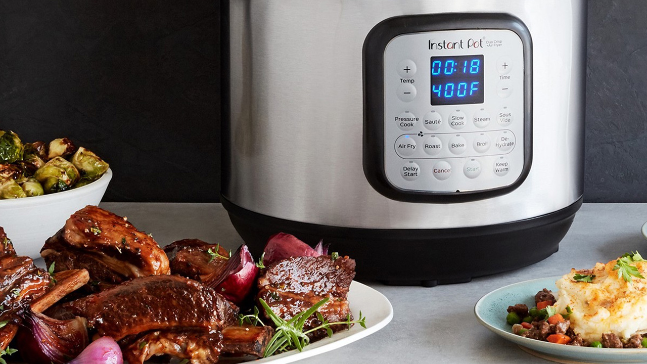 instapot combo cooker on sale at macys and walmart