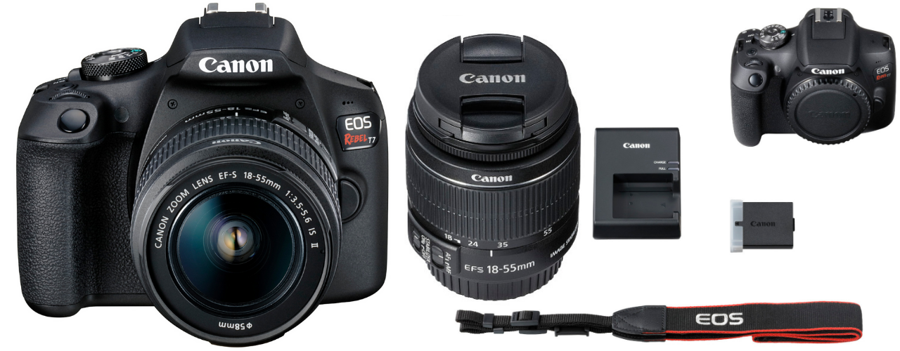 canon rebel t7 kit