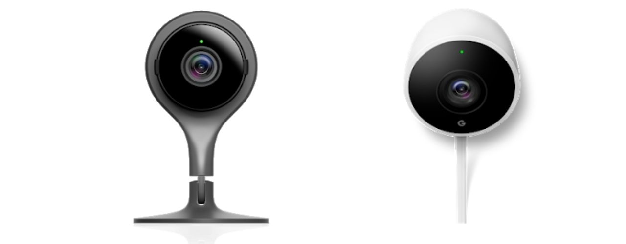 nest indoor and outdoor cameras