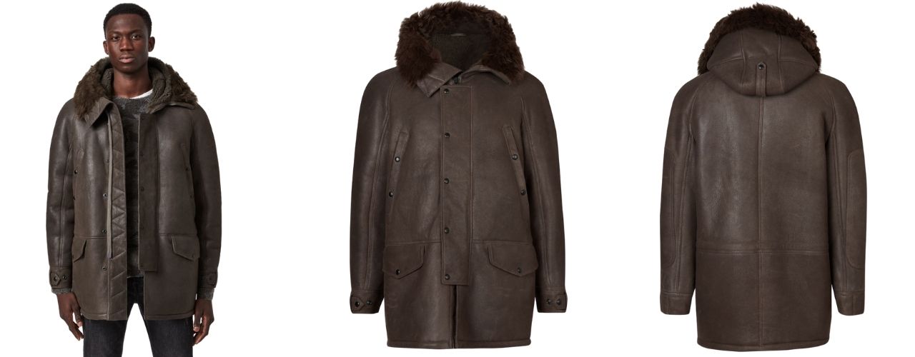 Allsaints Reidun Shearling Parka