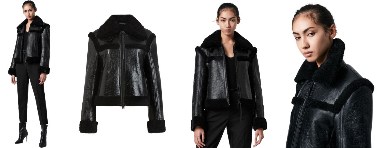 Allsaints Kitt Shearling Jacket