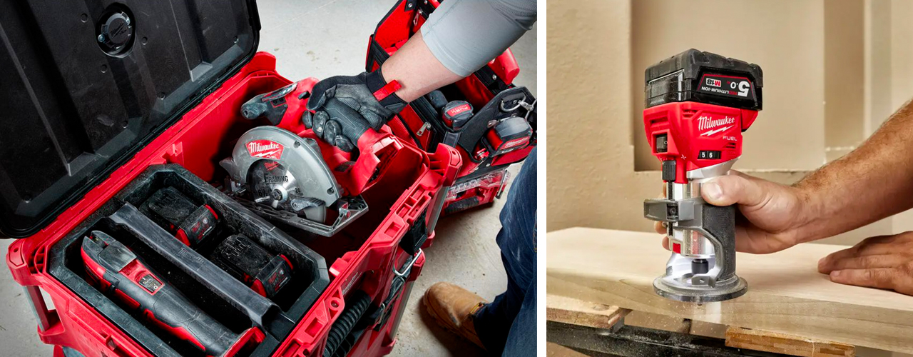 inbody milwaukee tool set box router