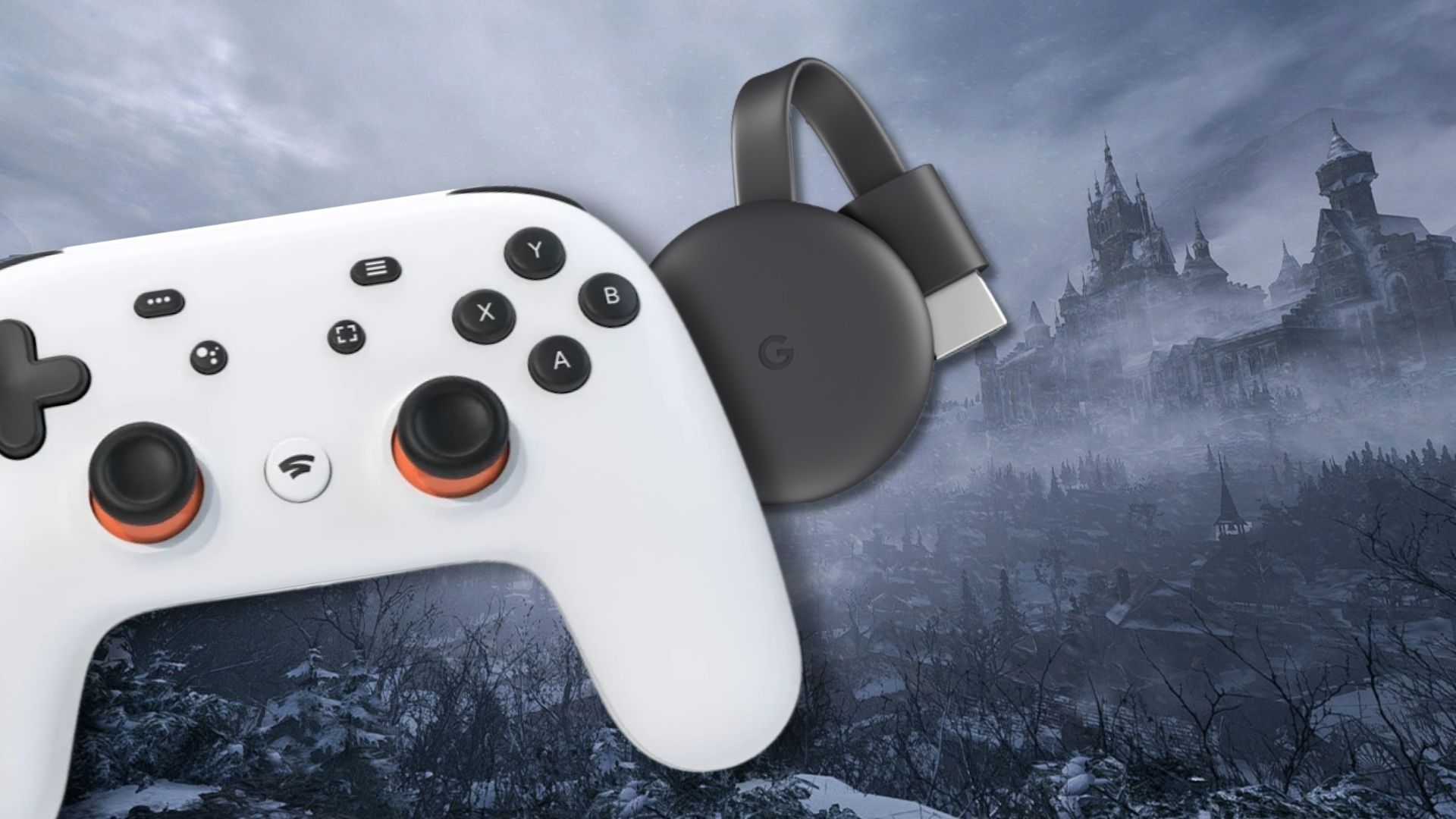 stadia controller and google chromecast