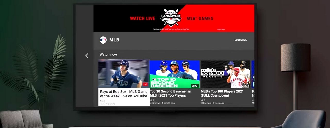 MLB on youtube