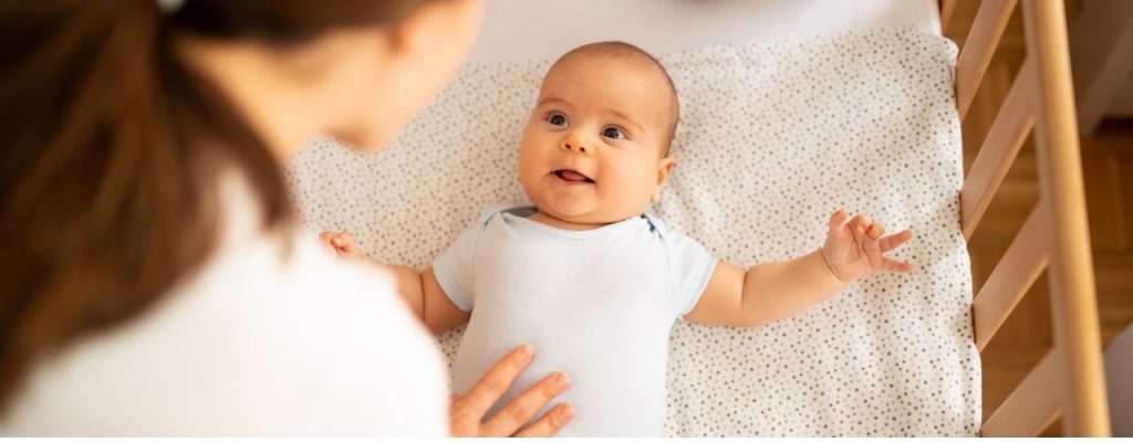 baby in crib