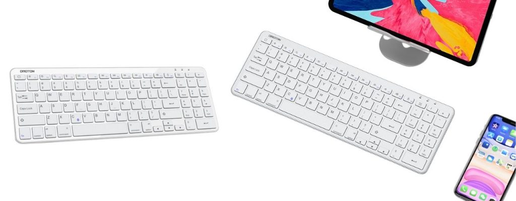 OMOTON iPad Keyboard with Numeric Keypad