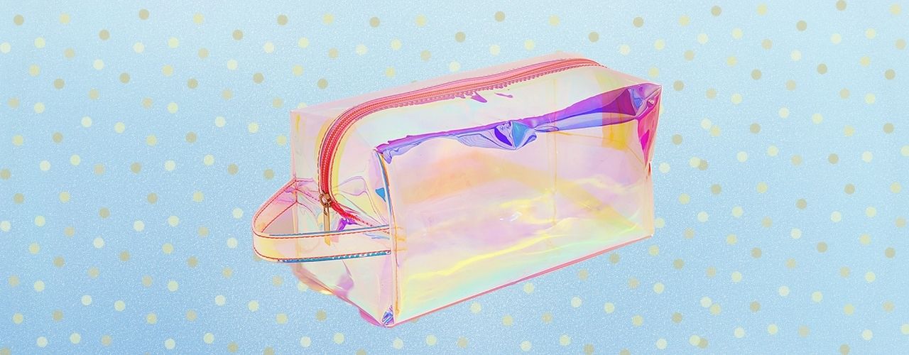 OLAY Holographic Beauty Bag
