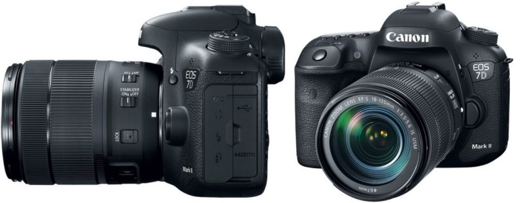 Canon EOS 7D Mark II DSLR Camera with 18-135mm f_3.5-5.6 IS USM Lens & W-E1 Wi-Fi Adapter