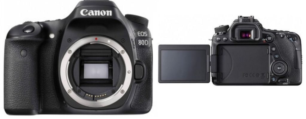 Canon EOS 80D DSLR Camera Basic Kit