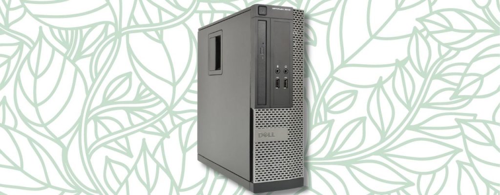Dell - Refurbished OptiPlex Desktop - Intel Core i3 - 4GB Memory - 250GB Hard Drive - Black_silver