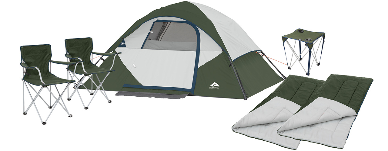 walmart 6 piece tent set on sale