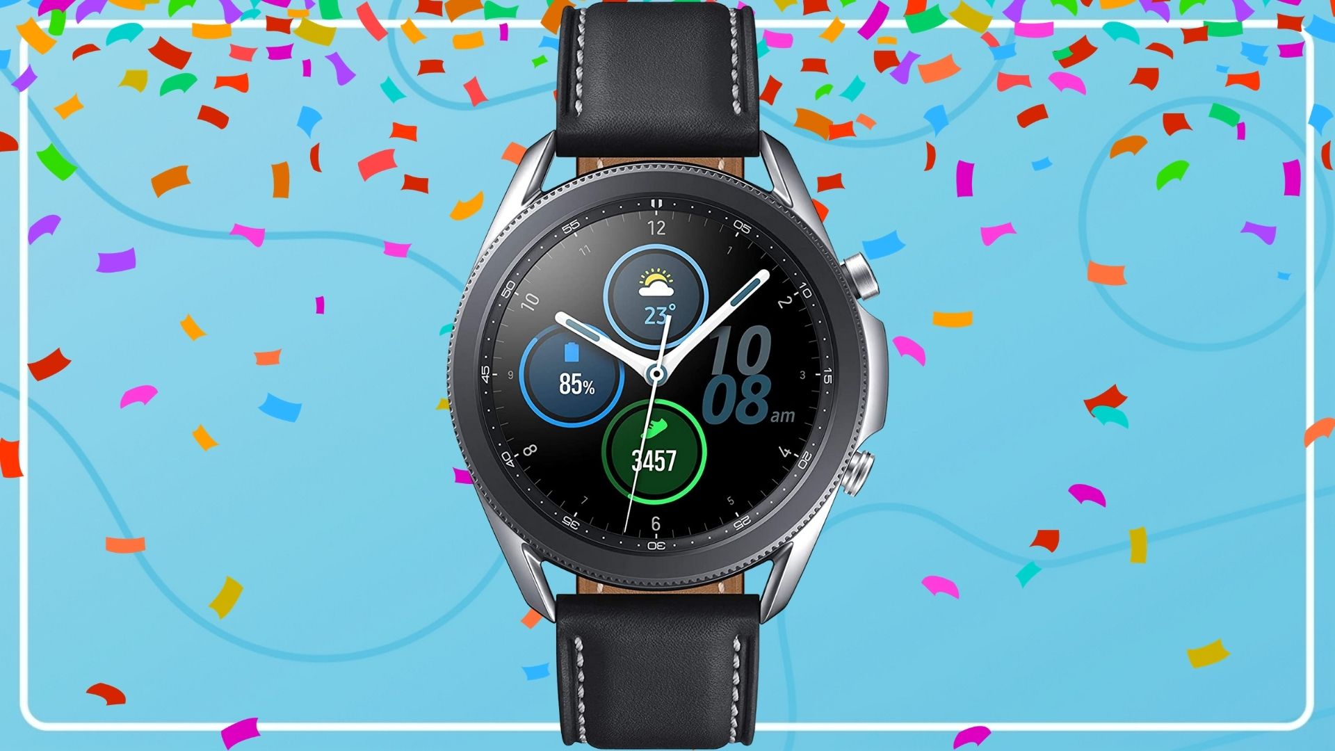 SAMSUNG Galaxy Watch 3 (45mm, GPS, Bluetooth) Smart Watch