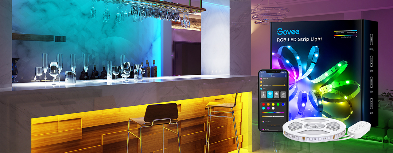 Govee 16-4ft Bluetooth LED Strip Lights