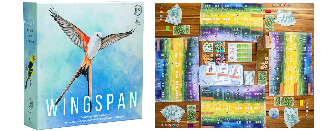 Stonemaier Games Wingspan Strategy Board Game with Swift Start Pack Expansion