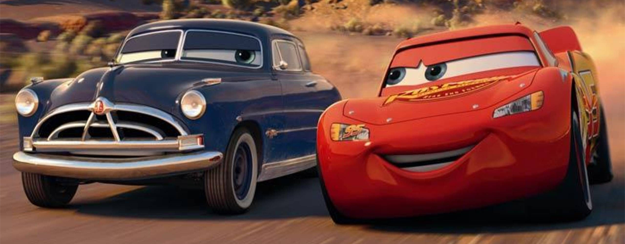 disney pixar cars movie lightning mcqueen racing road