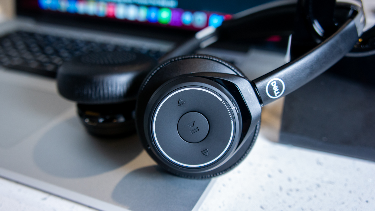 dell premier wireless anc headset controls